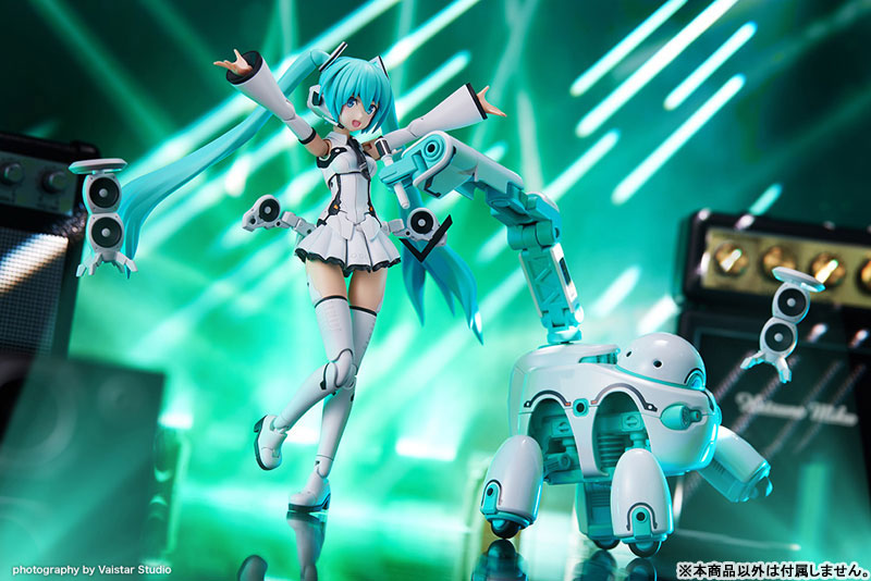 Frame Arms Girl FRAME MUSIC GIRL HATSUNE MIKU [MARUTTOYS Ver.] with TAMOTU [MIKU Ver.]