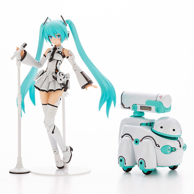 Frame Arms Girl FRAME MUSIC GIRL HATSUNE MIKU [MARUTTOYS Ver.] with TAMOTU [MIKU Ver.]