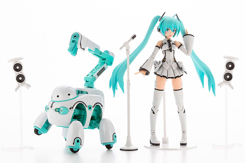 Frame Arms Girl FRAME MUSIC GIRL HATSUNE MIKU [MARUTTOYS Ver.] with TAMOTU [MIKU Ver.]