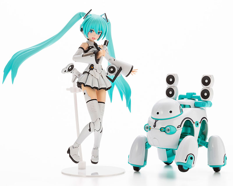 Frame Arms Girl FRAME MUSIC GIRL HATSUNE MIKU [MARUTTOYS Ver.] with TAMOTU [MIKU Ver.]