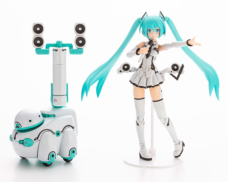 Frame Arms Girl FRAME MUSIC GIRL HATSUNE MIKU [MARUTTOYS Ver.] with TAMOTU [MIKU Ver.]