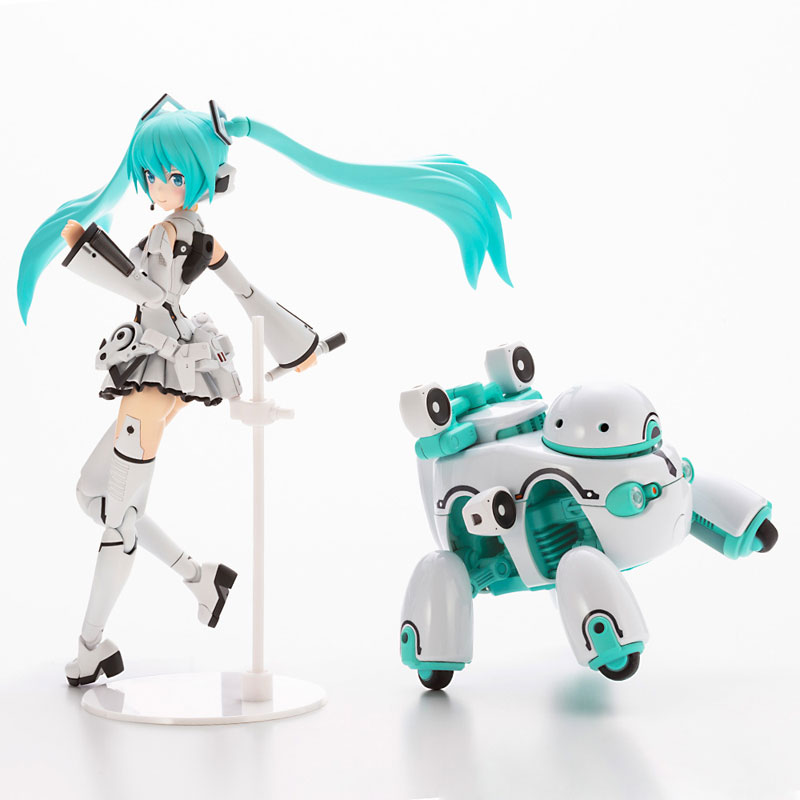 Frame Arms Girl FRAME MUSIC GIRL HATSUNE MIKU [MARUTTOYS Ver.] with TAMOTU [MIKU Ver.]