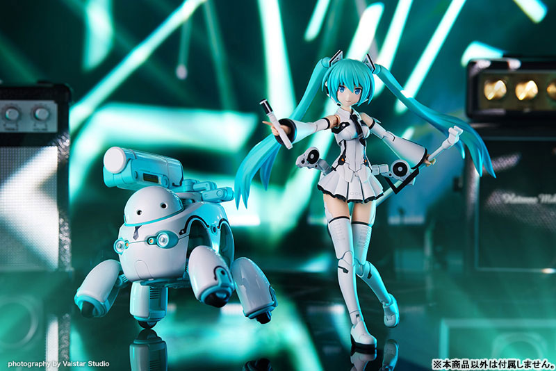 Frame Arms Girl FRAME MUSIC GIRL HATSUNE MIKU [MARUTTOYS Ver.] with TAMOTU [MIKU Ver.]