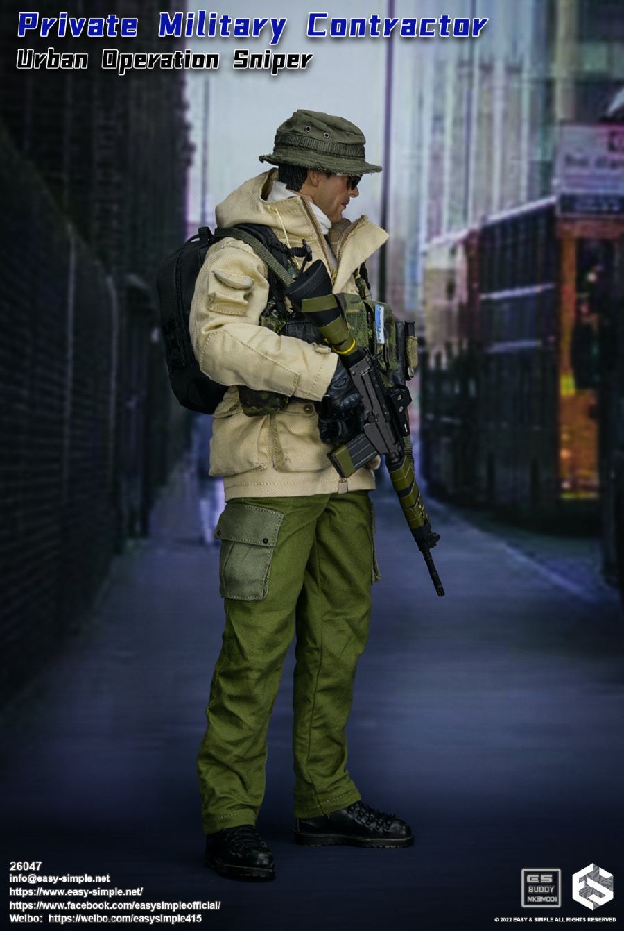 Private Military Contractor Urban Sniper/PMC 1/6
