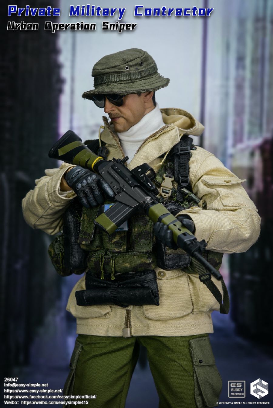 Private Military Contractor Urban Sniper/PMC 1/6
