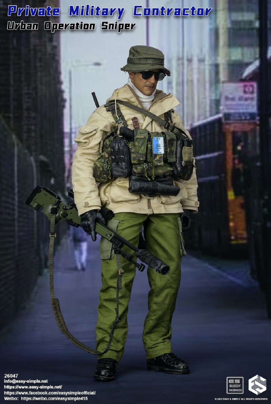 Private Military Contractor Urban Sniper/PMC 1/6