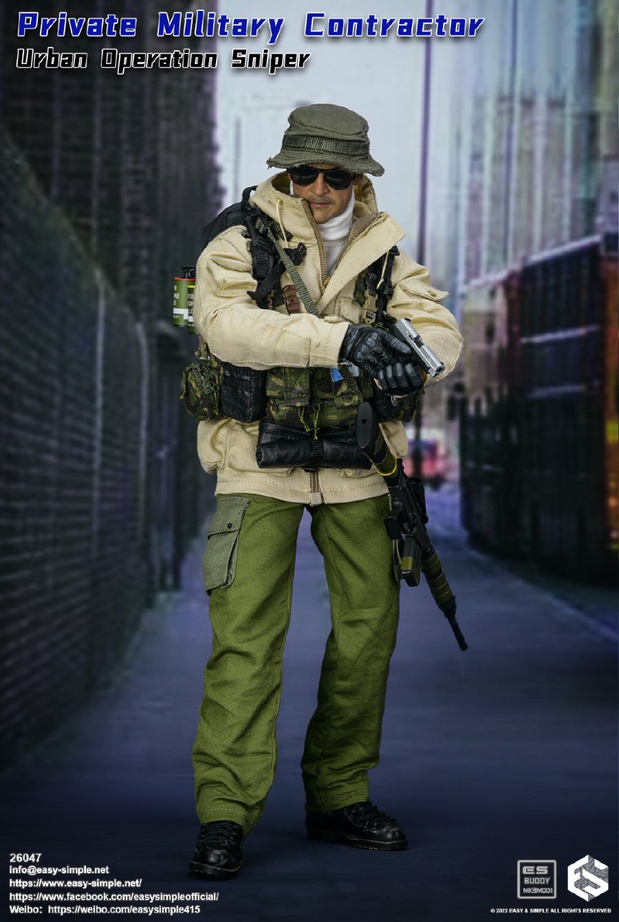 Private Military Contractor Urban Sniper/PMC 1/6