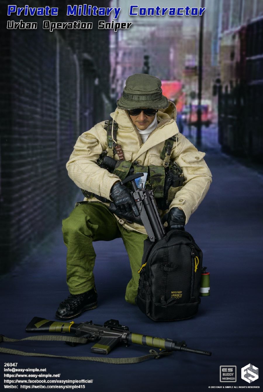 Private Military Contractor Urban Sniper/PMC 1/6