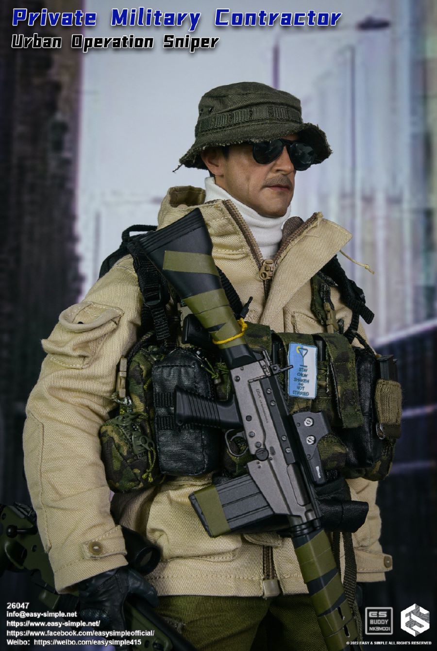 Private Military Contractor Urban Sniper/PMC 1/6