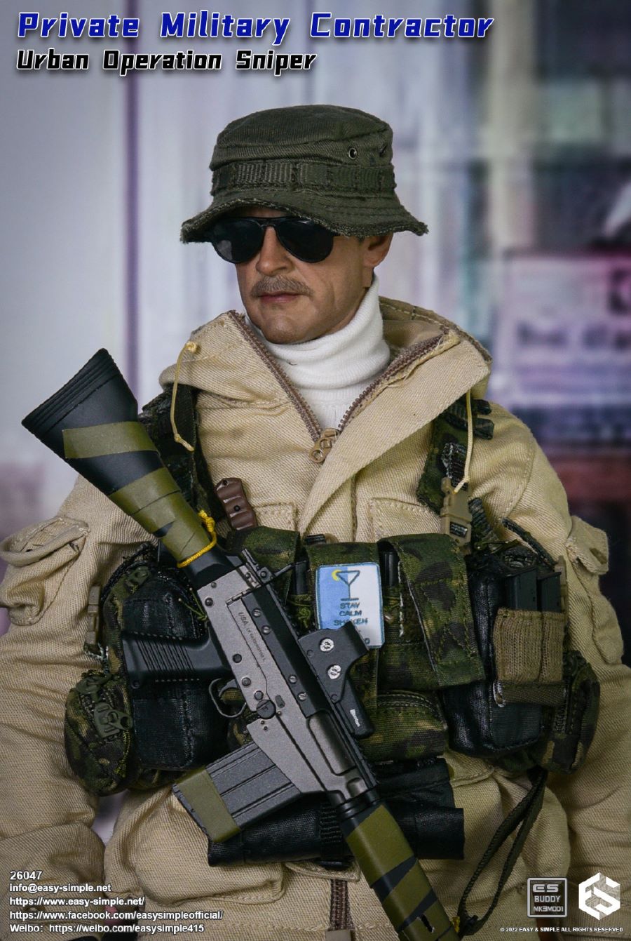 Private Military Contractor Urban Sniper/PMC 1/6