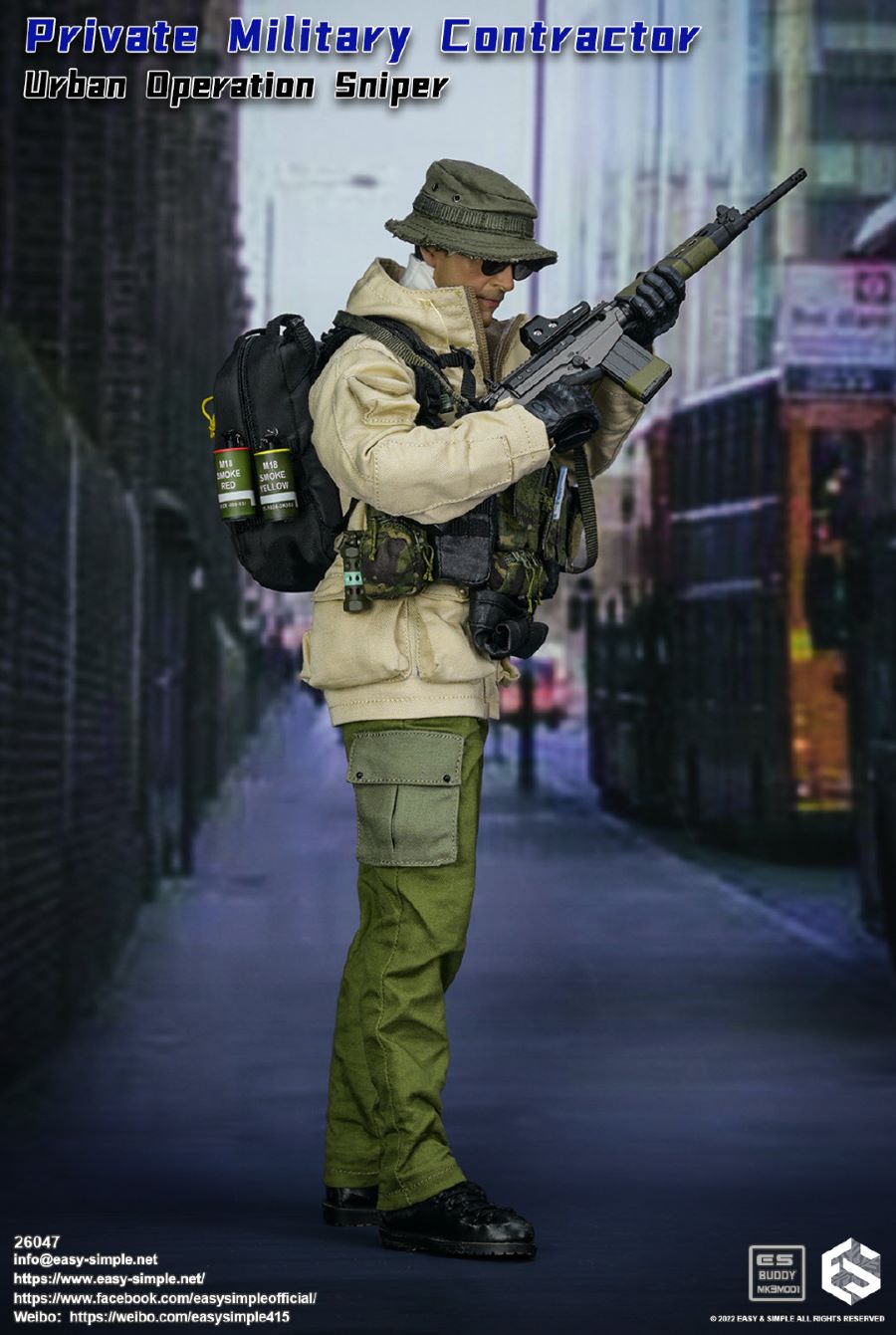 Private Military Contractor Urban Sniper/PMC 1/6