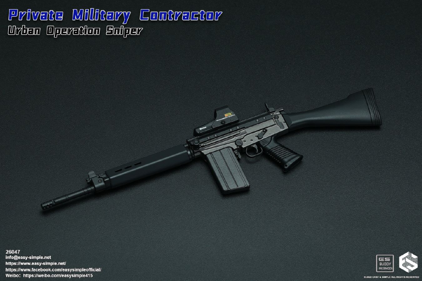Private Military Contractor Urban Sniper/PMC 1/6