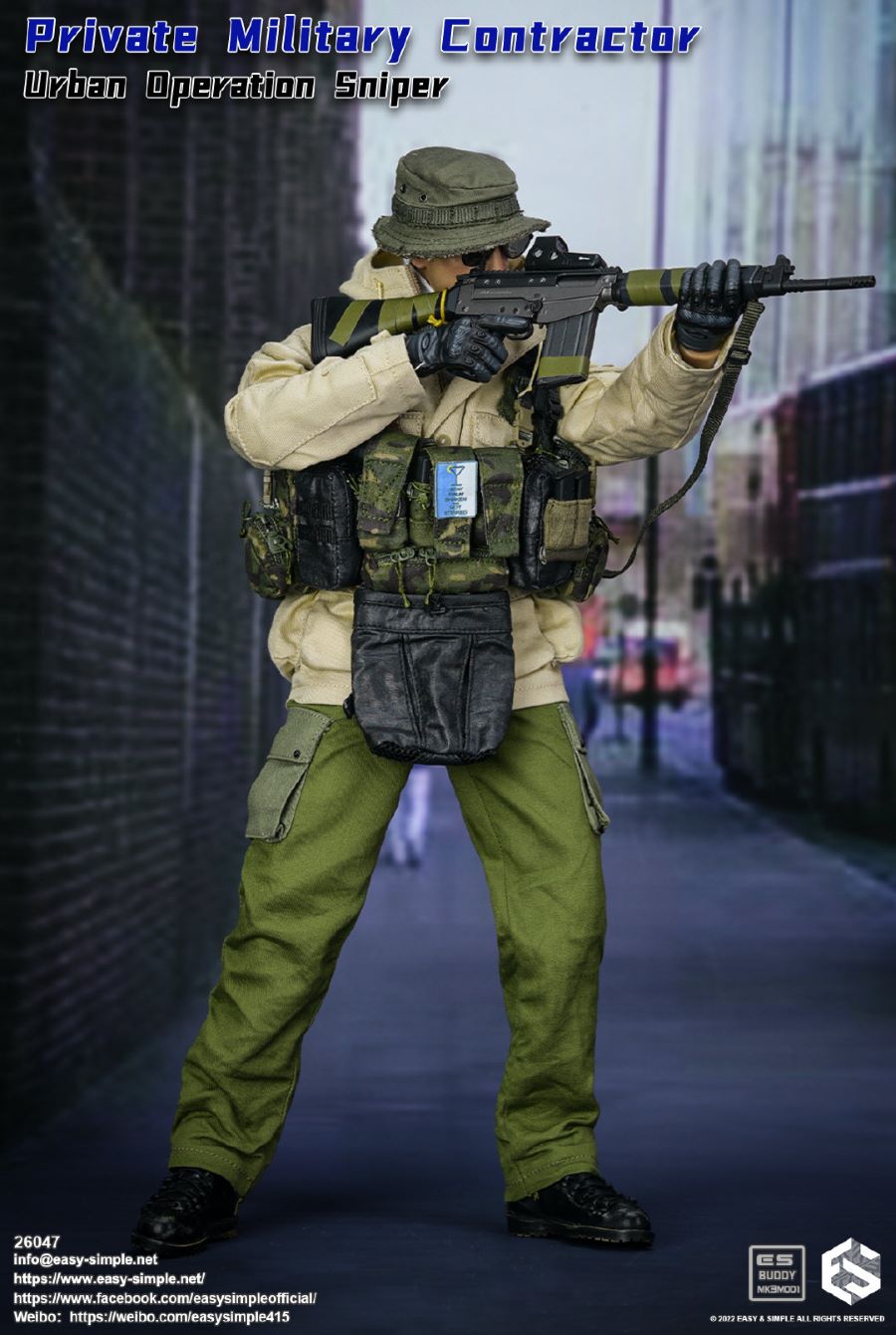 Private Military Contractor Urban Sniper/PMC 1/6