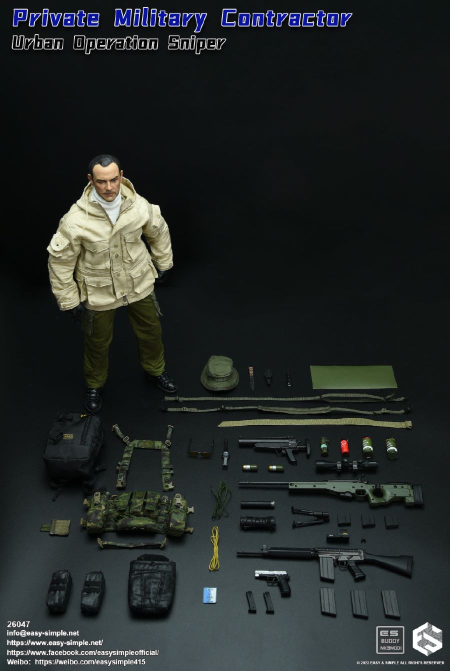 Private Military Contractor Urban Sniper/PMC 1/6