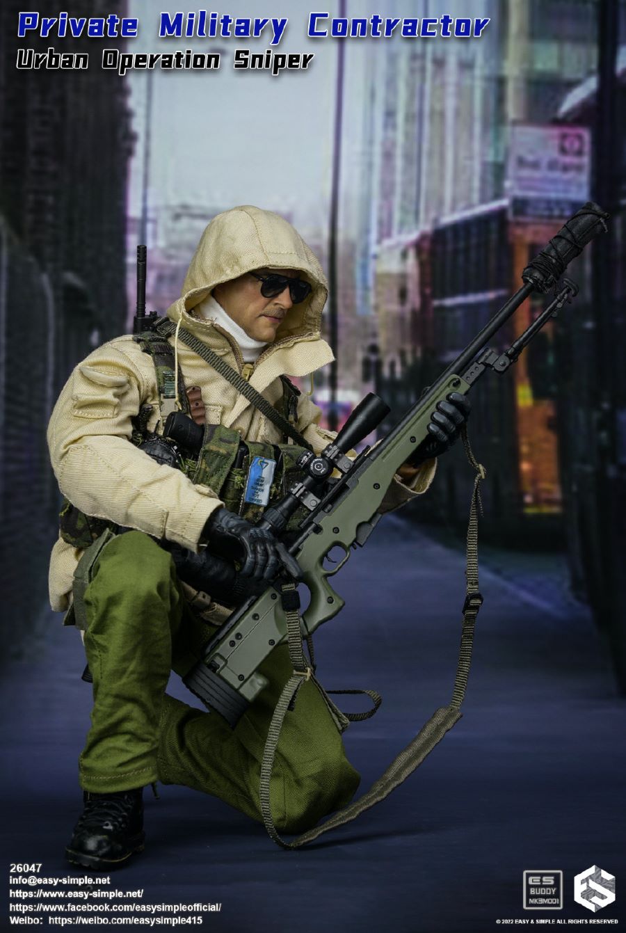 Private Military Contractor Urban Sniper/PMC 1/6