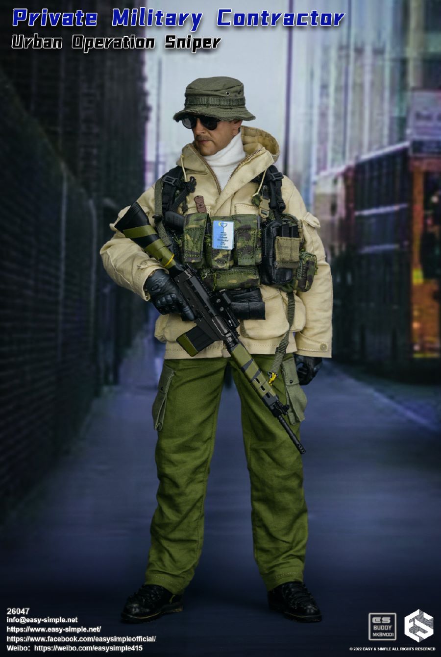 Private Military Contractor Urban Sniper/PMC 1/6