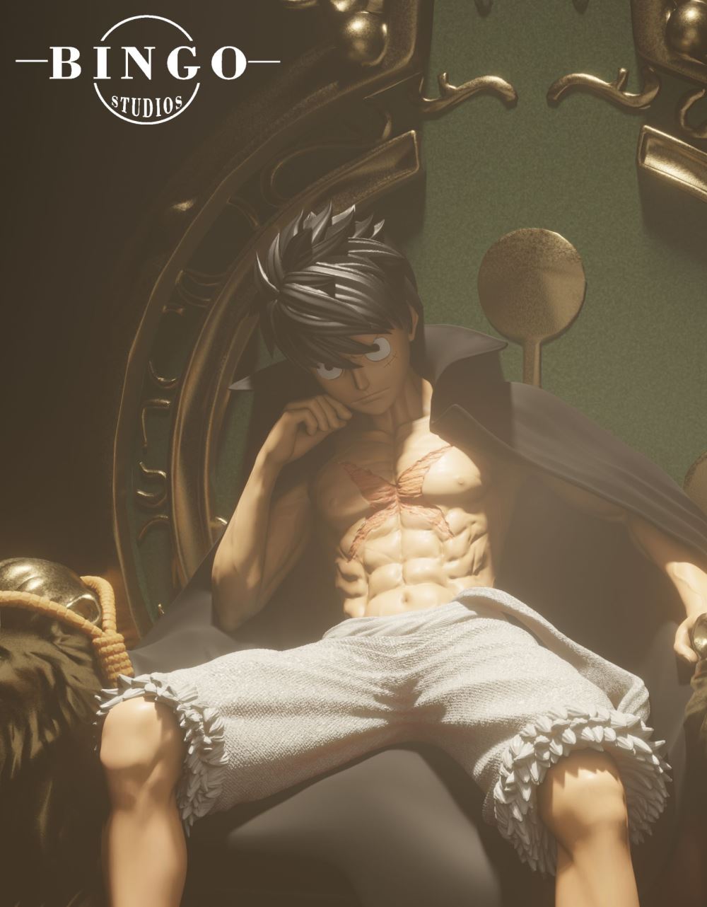 Luffy & Boa Hancock - One Piece