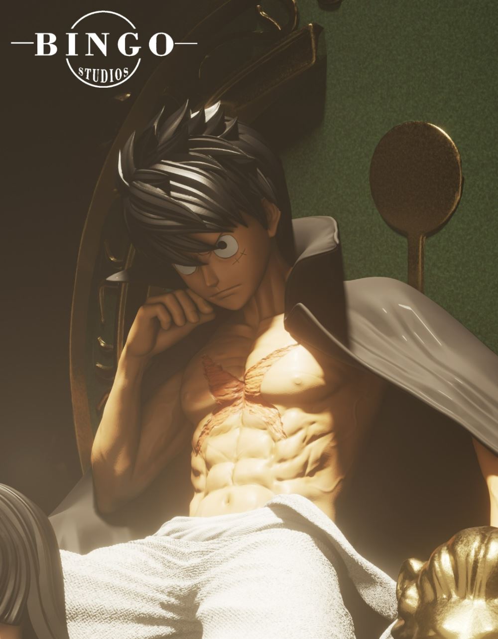 Luffy & Boa Hancock - One Piece