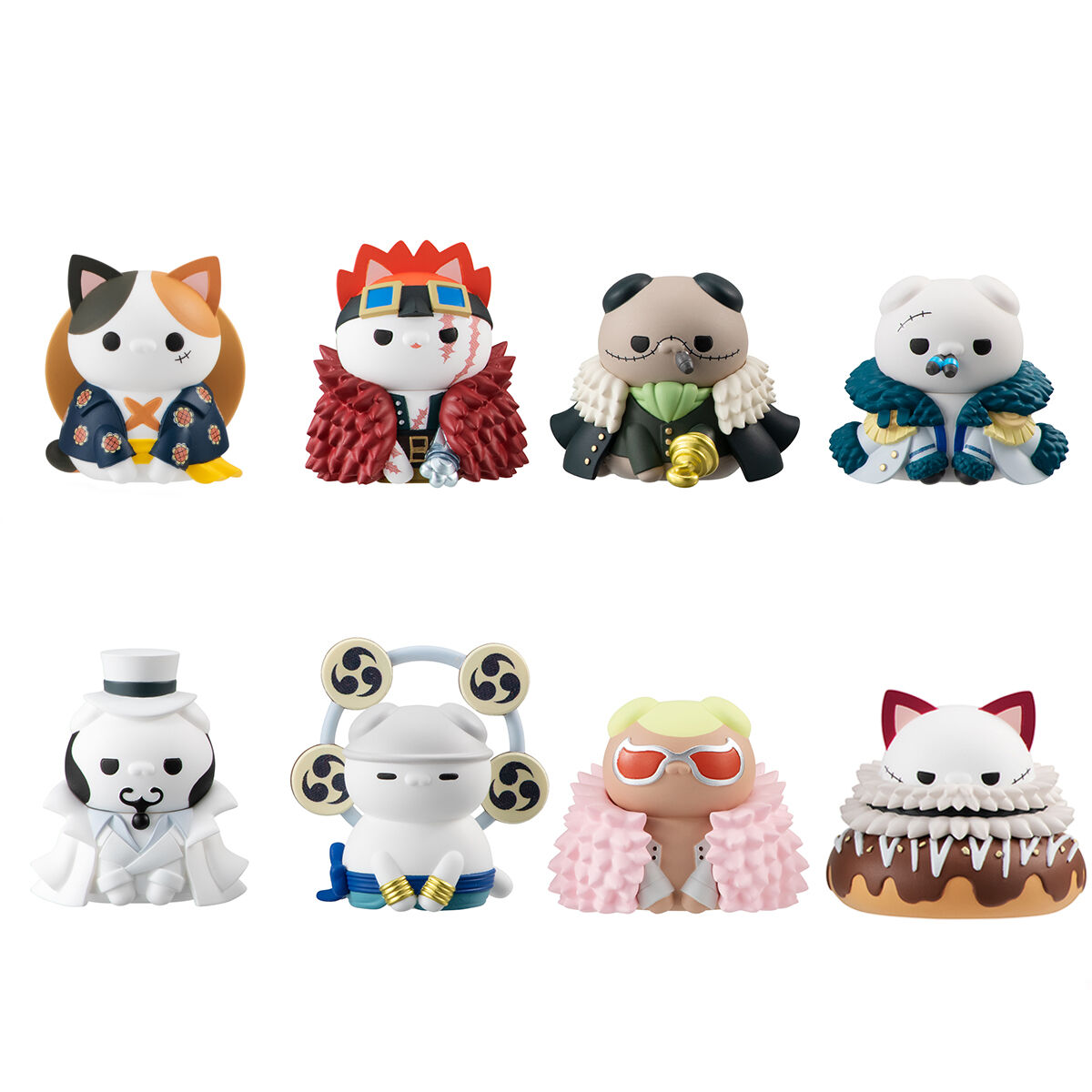 MEGA CAT PROJECT One Piece Nyan Piece Nya-n! Luffy and Rivals Edition