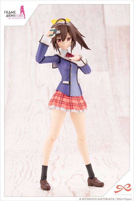 Sousai Shoujou Teien x Frame Arms Girl Ao Gennai 1/10