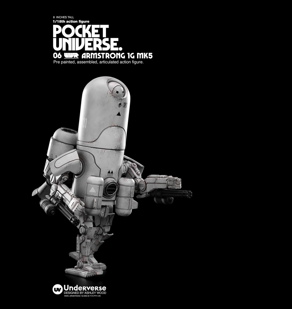 Mini Action Figure ARMSRTONG 1G MK5 1/18