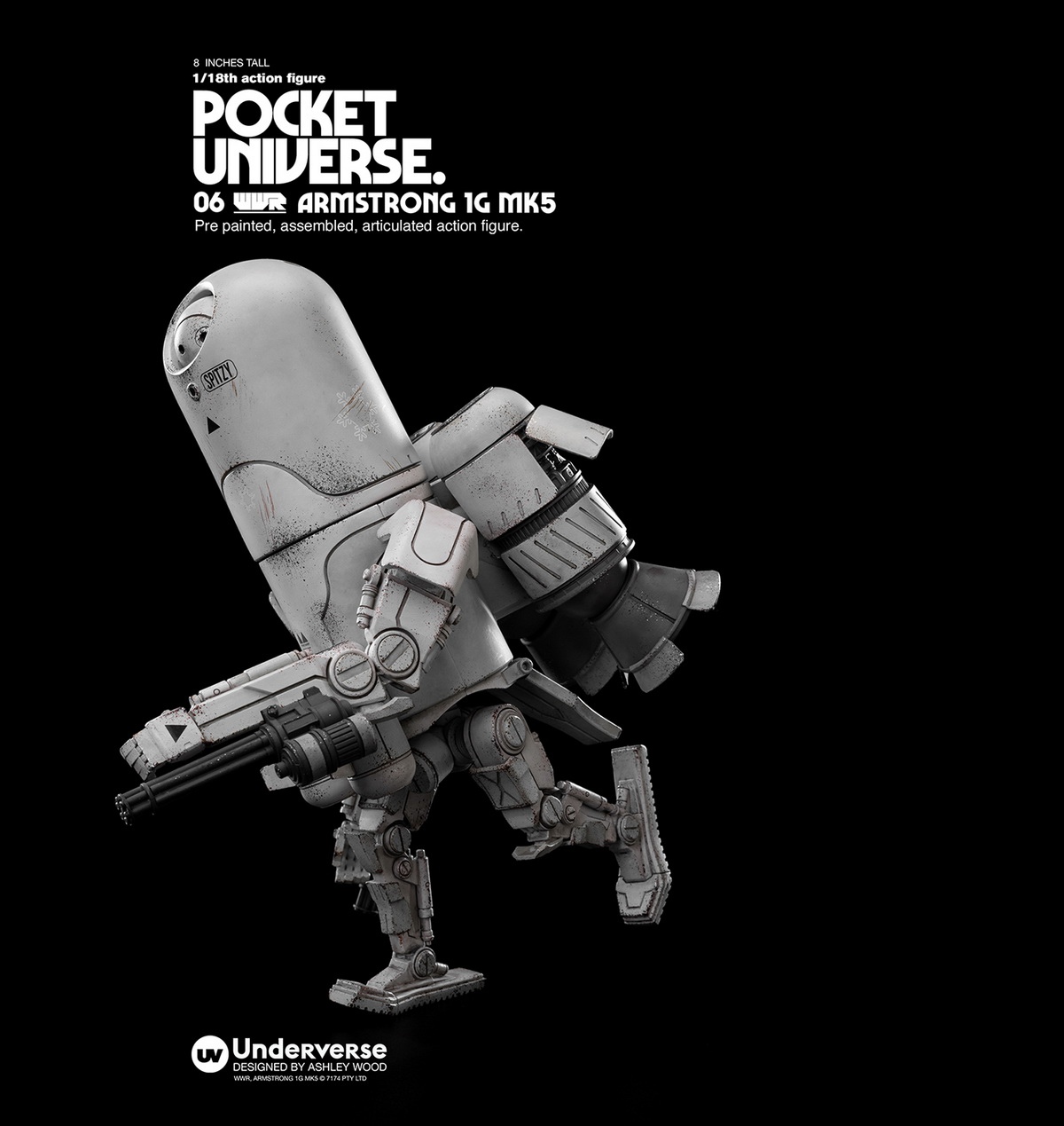 Mini Action Figure ARMSRTONG 1G MK5 1/18