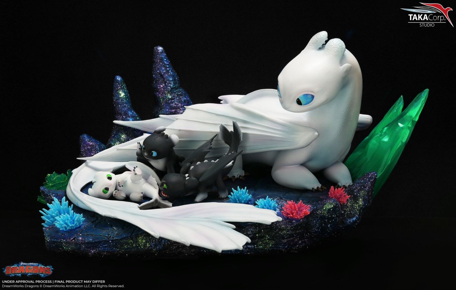 How to Train Your Dragon - Light Sha and Baby Dragon 1/6