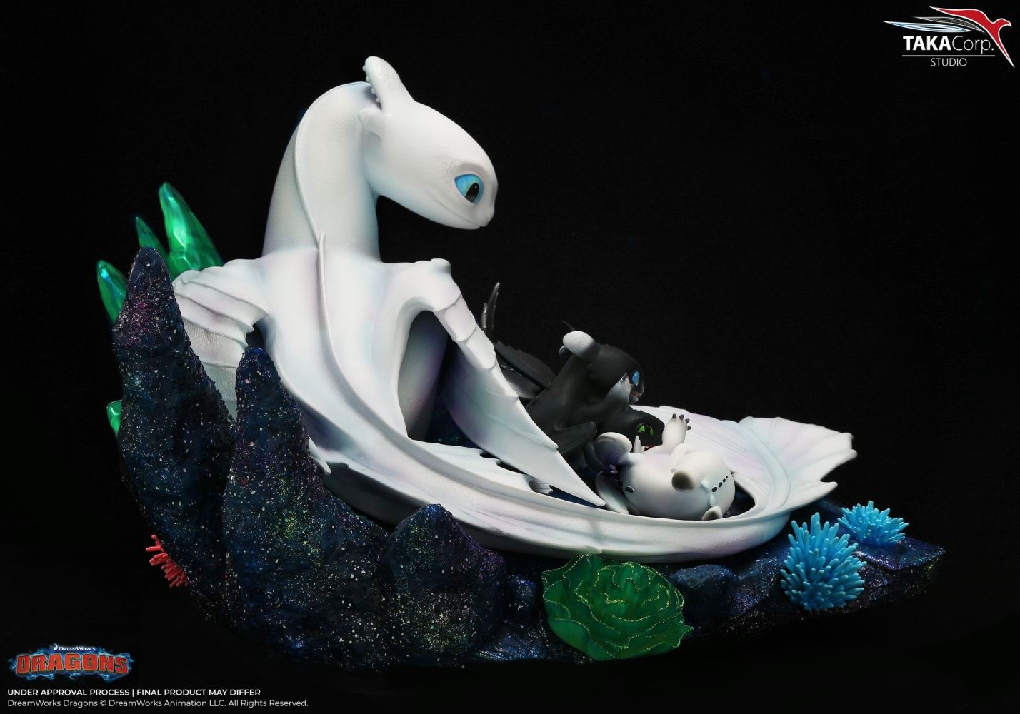 How to Train Your Dragon - Light Sha and Baby Dragon 1/6