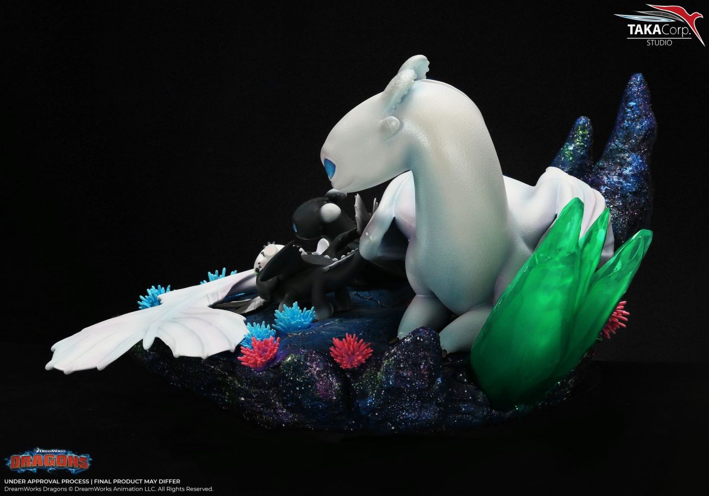 How to Train Your Dragon - Light Sha and Baby Dragon 1/6