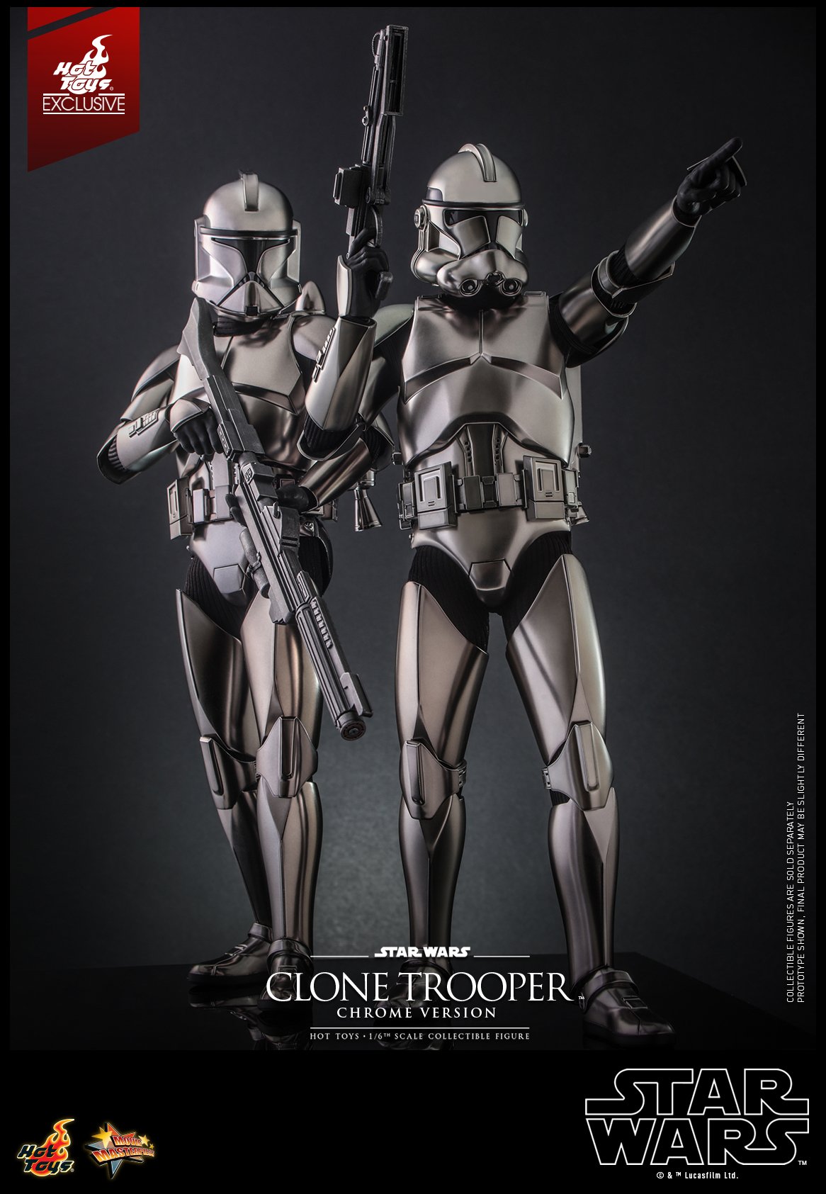 Wars Special Edition - Clone Stormtrooper Electroplating Silver 1/6