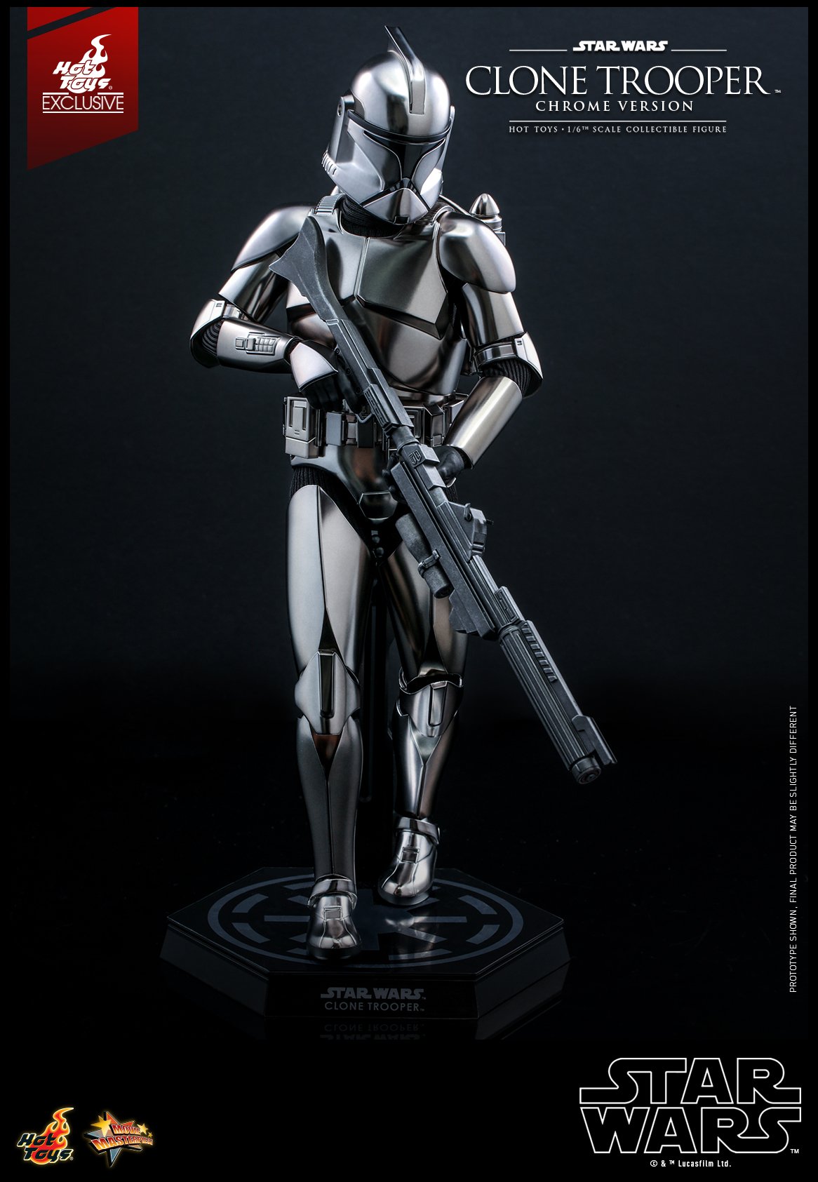 Wars Special Edition - Clone Stormtrooper Electroplating Silver 1/6