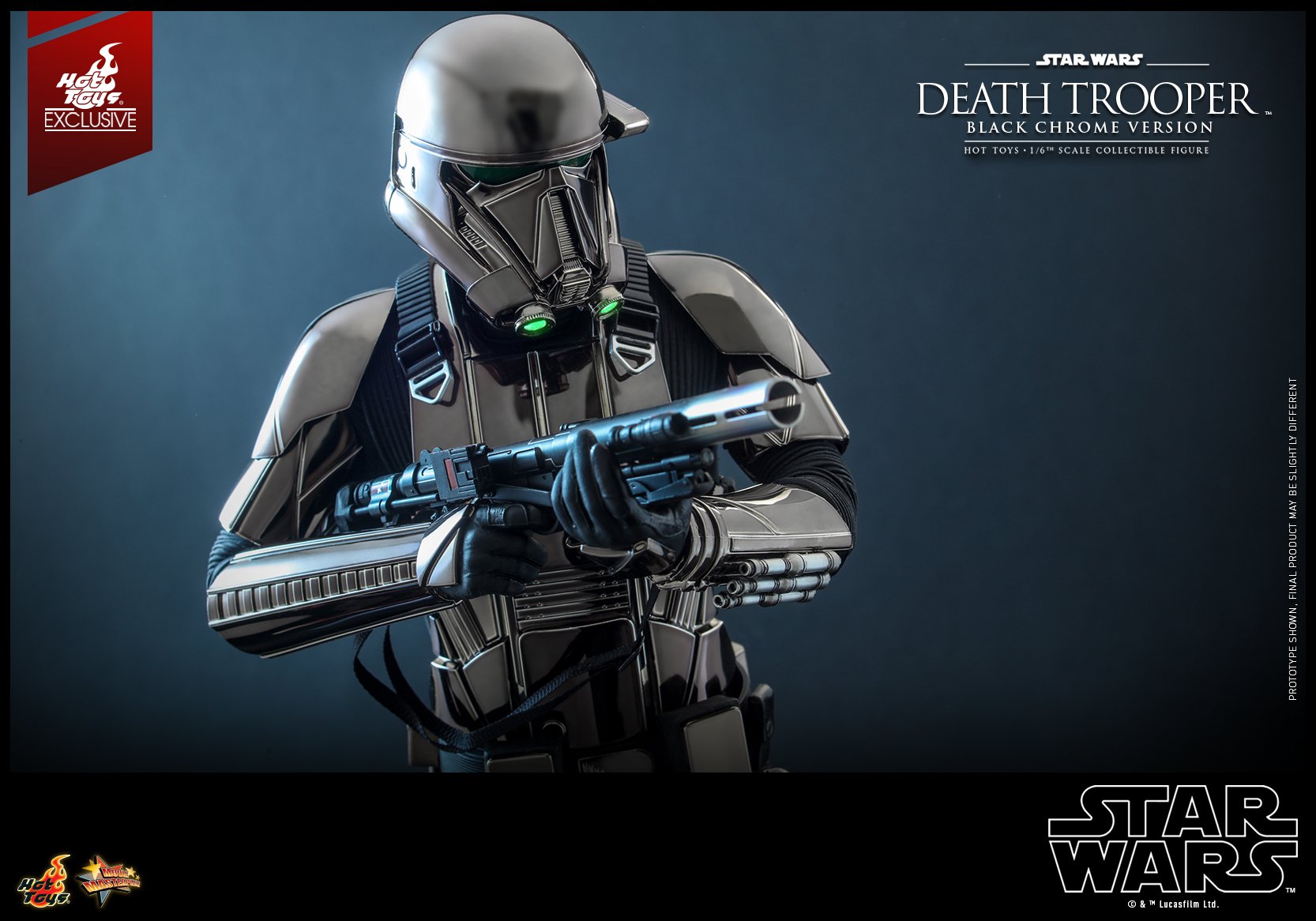 Star Wars Special Edition - Death Soldier Electroplating Black 1/6