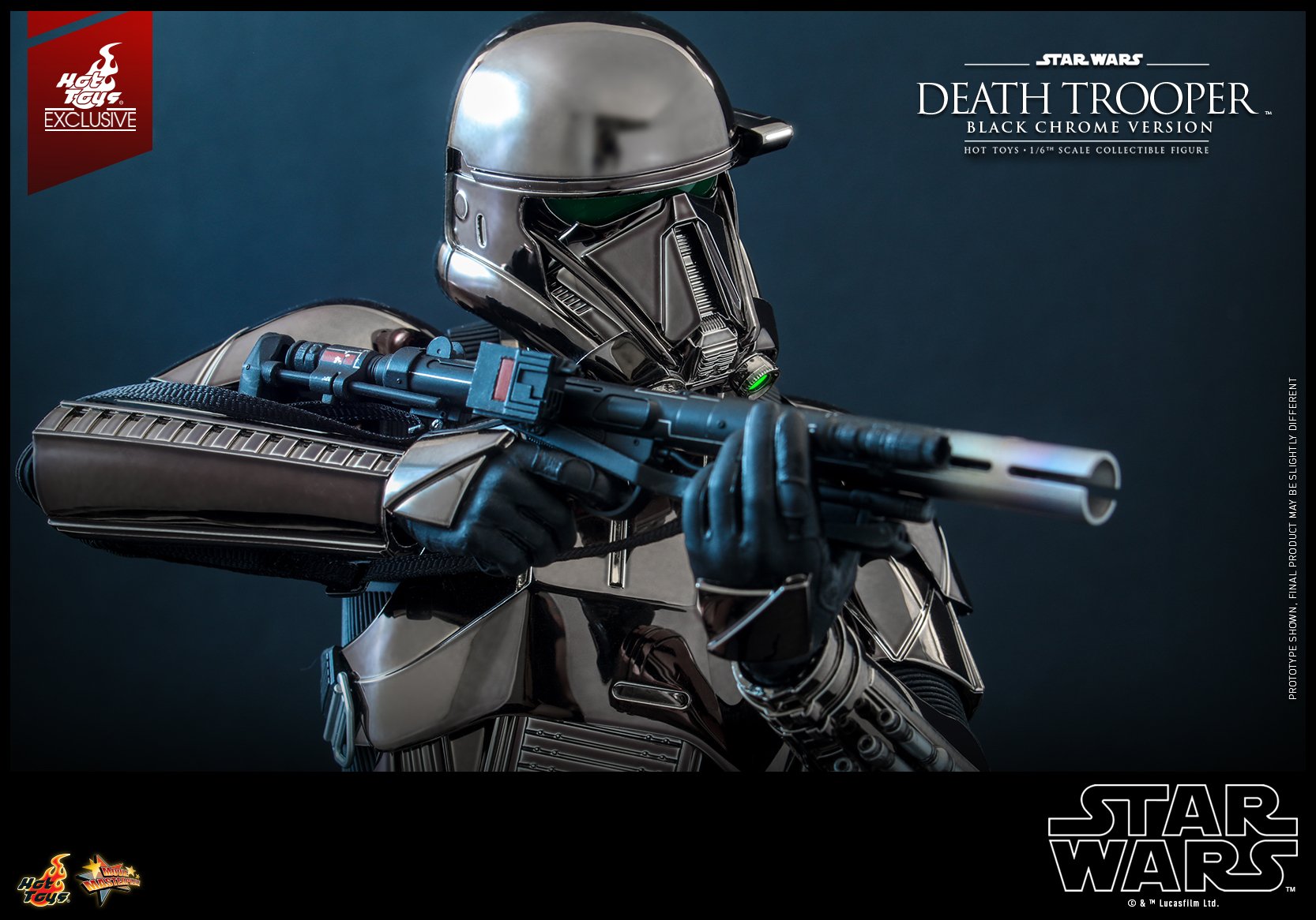 Star Wars Special Edition - Death Soldier Electroplating Black 1/6