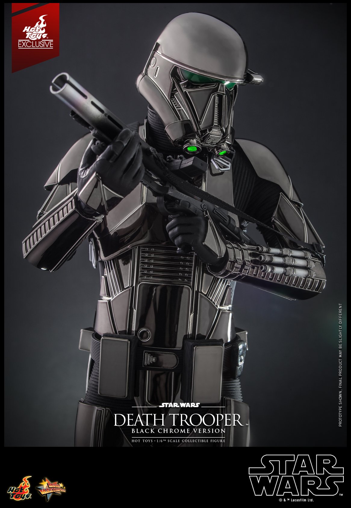 Star Wars Special Edition - Death Soldier Electroplating Black 1/6