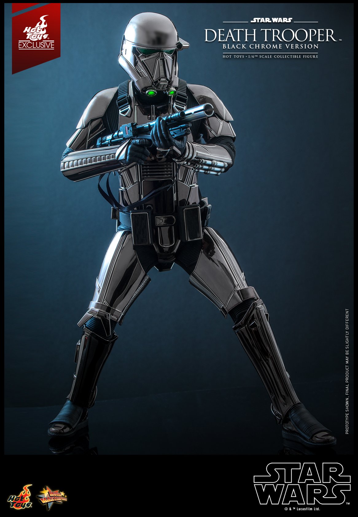 Star Wars Special Edition - Death Soldier Electroplating Black 1/6