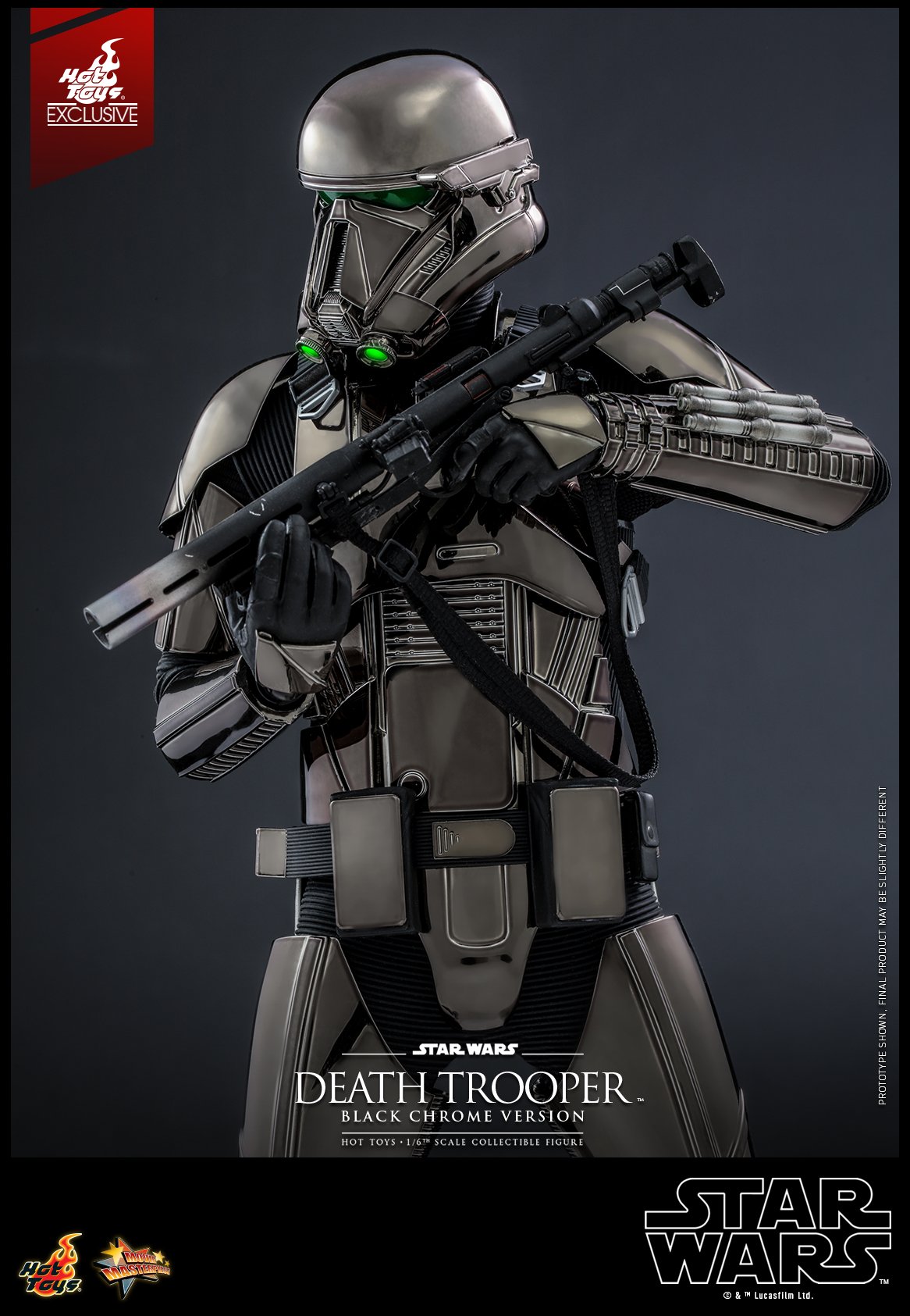 Star Wars Special Edition - Death Soldier Electroplating Black 1/6