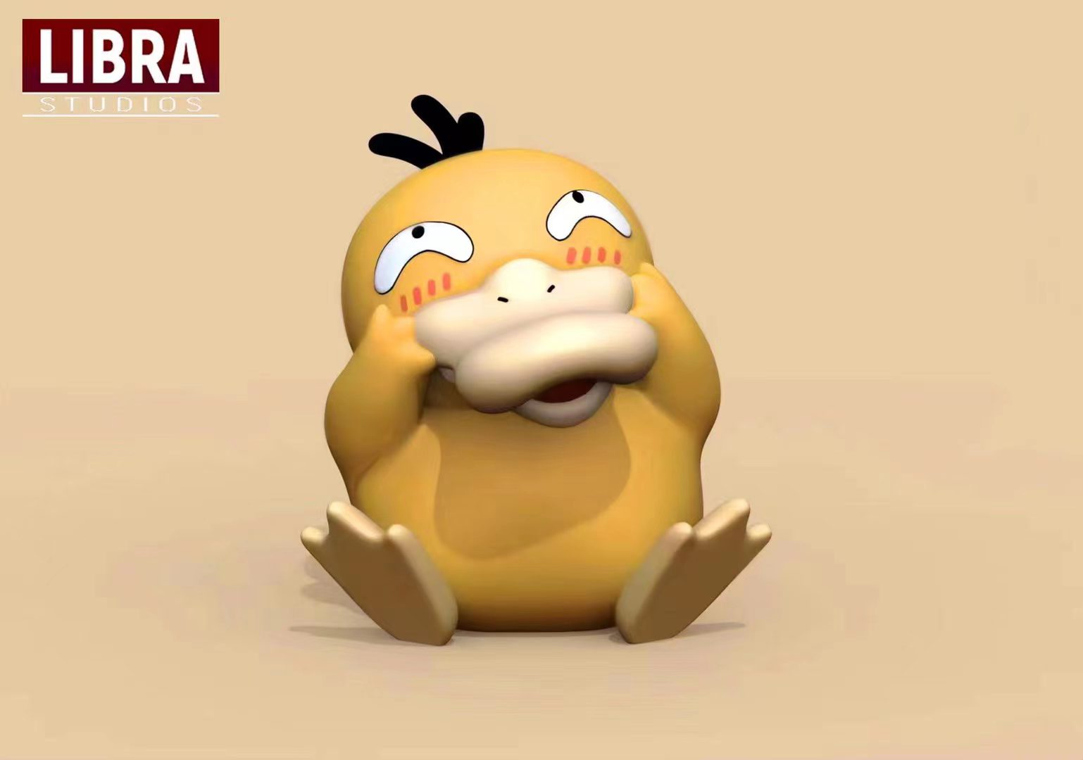 Shy Psyduck - Pokemon