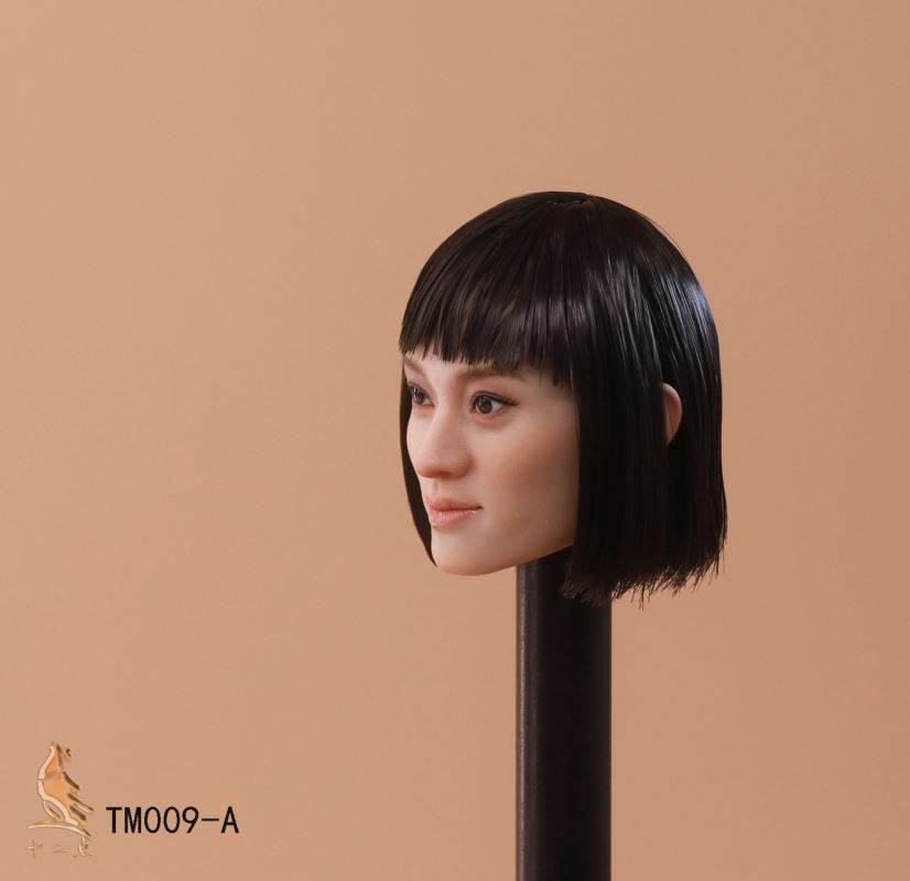 Asian Beauty Head Sculpture 1/6