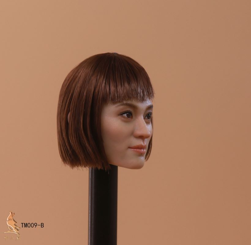 Asian Beauty Head Sculpture 1/6