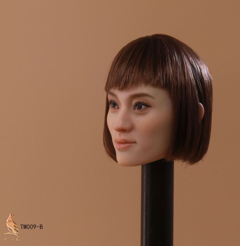 Asian Beauty Head Sculpture 1/6