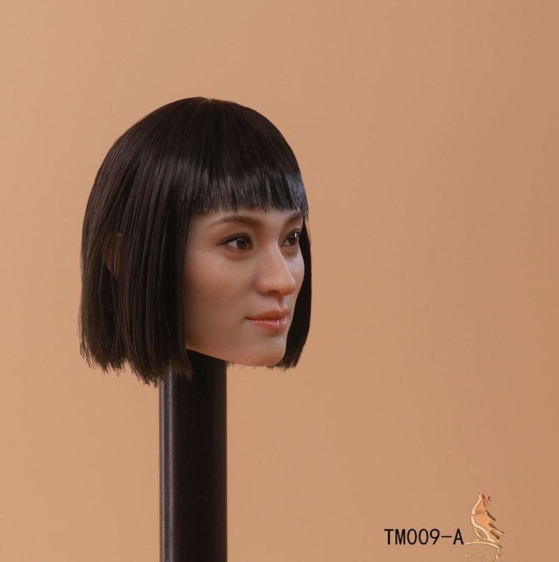 Asian Beauty Head Sculpture 1/6