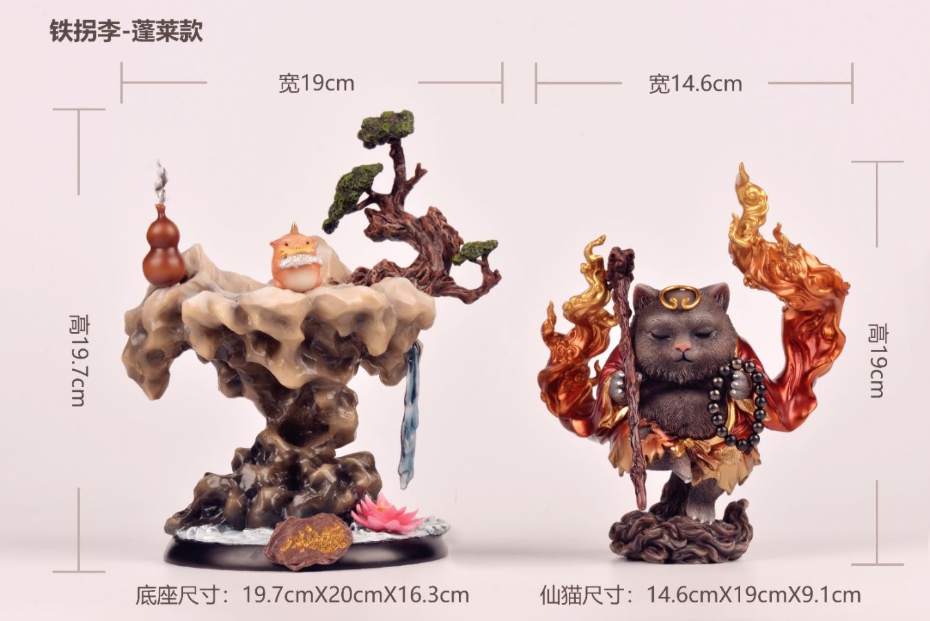 Eight Immortals and Nine Cats - Meow and Eight Immortals - Tieguai Li