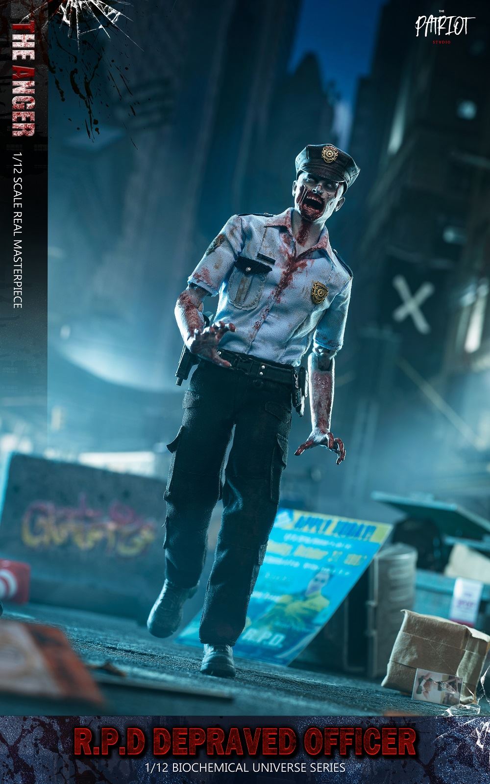 The Anger R.P.D Deprived Officer 1/12