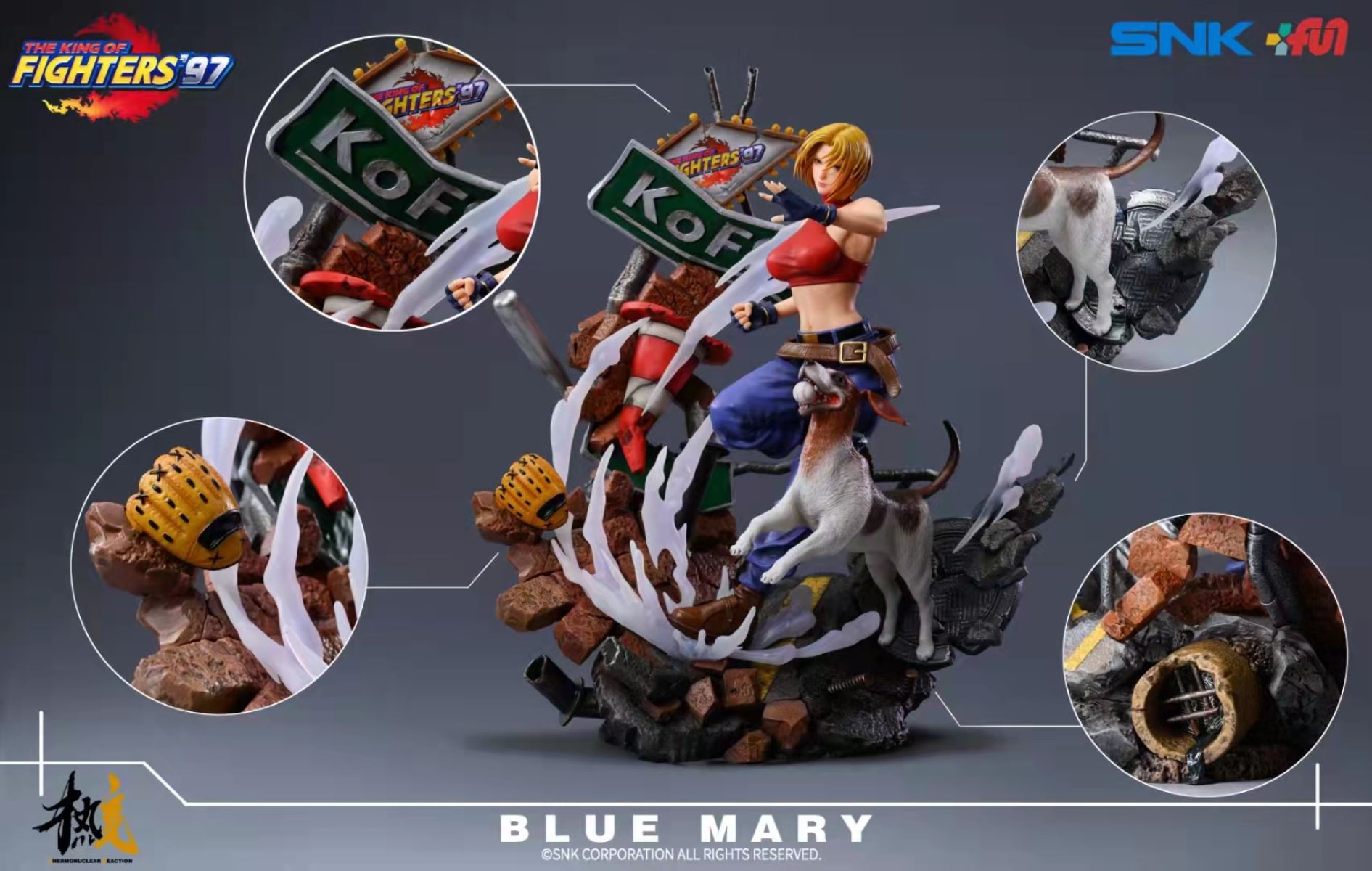 Blue Mary - King of Fighter 