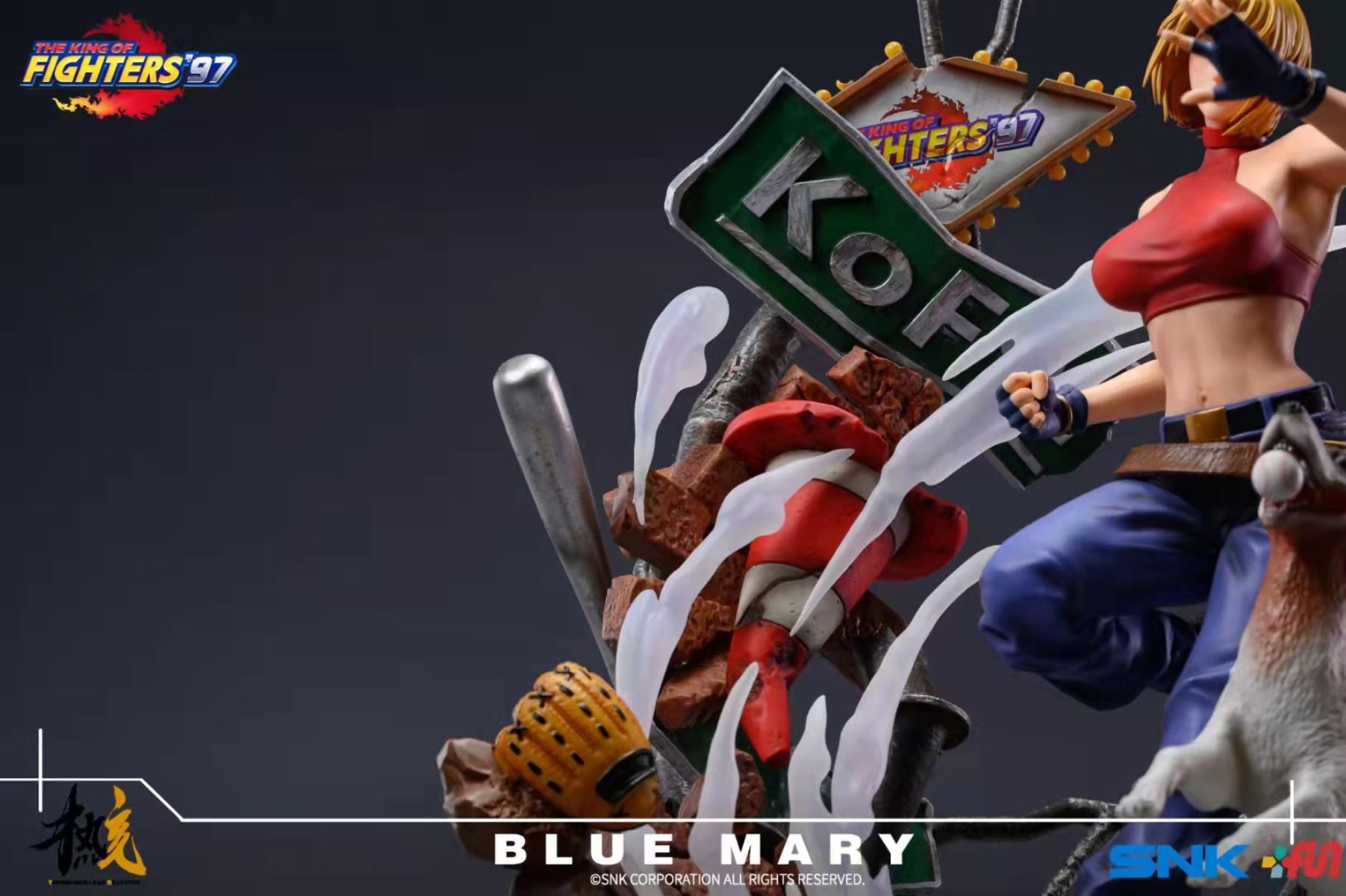 Blue Mary - King of Fighter 