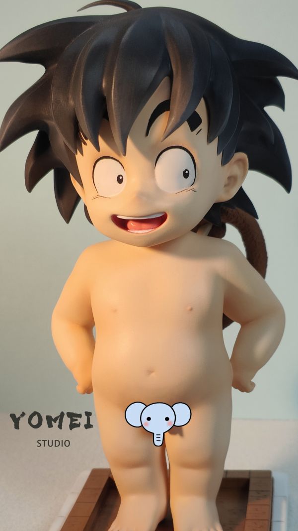 Bathing Goku - Dragon Ball