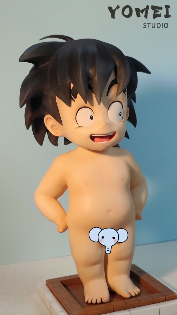 Bathing Goku - Dragon Ball
