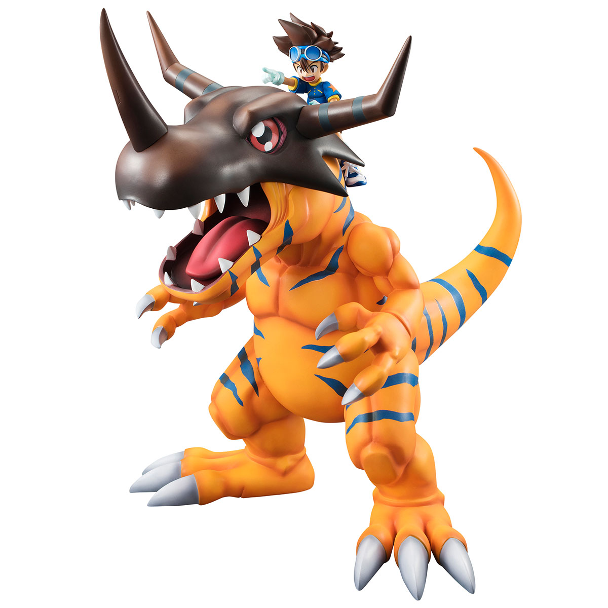 GEM Series Digimon Adventure Greymon & Tai Kamiya