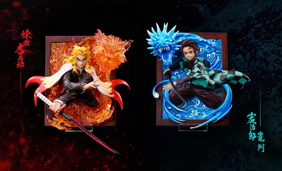 Rengoku & Tanjio Photo Frame – Demon Slayer