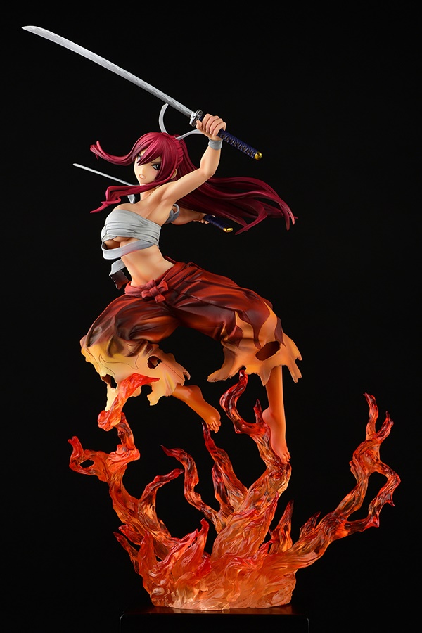 Erza Scarlet Samurai-Light Flame Manjo-ver (Red / Jet Black)
